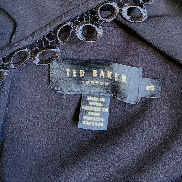 TED BAKER LONDON BLACK DRESS - Picture 4 of 13